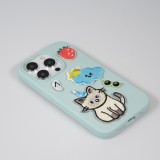 Autocollant sticker pour téléphone/tablette/ordinateur brodé en 3D - Cherry