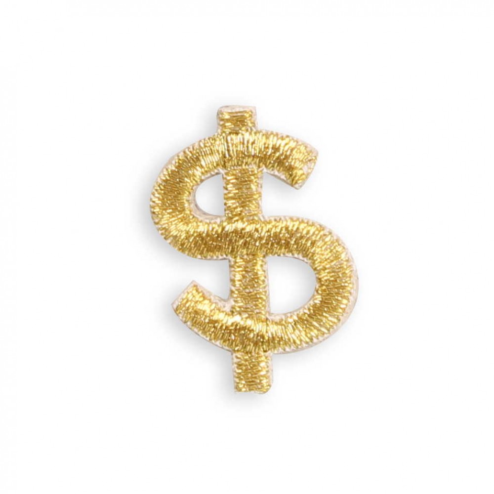 Autocollant sticker pour téléphone/tablette/ordinateur brodé en 3D - Dollar sign