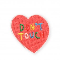 Autocollant sticker pour téléphone/tablette/ordinateur brodé en 3D - Dont touch