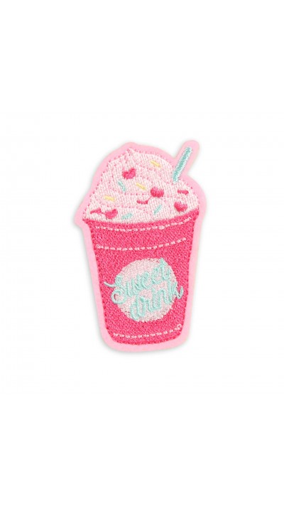 Autocollant sticker pour téléphone/tablette/ordinateur brodé en 3D - Freezing drink
