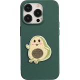 Autocollant sticker pour téléphone/tablette/ordinateur brodé en 3D - Happy Avocado