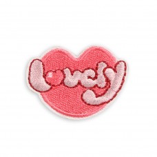 Sticker Aufkleber für Handy/Tablet/Computer 3D gestickt - Heart Lucky