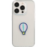 Sticker Aufkleber für Handy/Tablet/Computer 3D gestickt - Hot Air Balloon