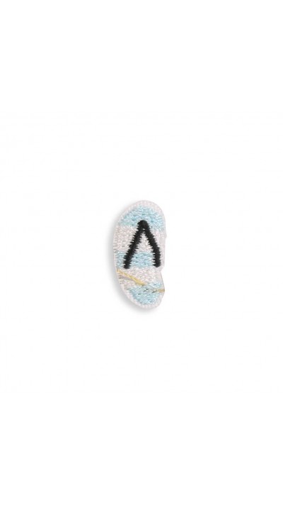Autocollant sticker pour téléphone/tablette/ordinateur brodé en 3D - Left Flip-Flop