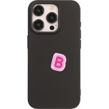 Autocollant sticker pour téléphone/tablette/ordinateur brodé en 3D - Lettre Mini B