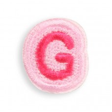 Autocollant sticker pour téléphone/tablette/ordinateur brodé en 3D - Lettre Mini G