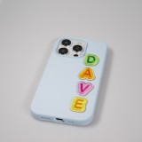 Autocollant sticker pour téléphone/tablette/ordinateur brodé en 3D - Lettre Mini G