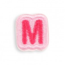 Sticker Aufkleber für Handy/Tablet/Computer 3D gestickt - Mini Lettre M