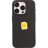 Autocollant sticker pour téléphone/tablette/ordinateur brodé en 3D - Lettre Mini R