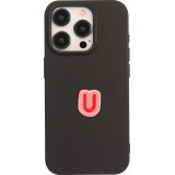 Sticker Aufkleber für Handy/Tablet/Computer 3D gestickt - Mini Lettre U