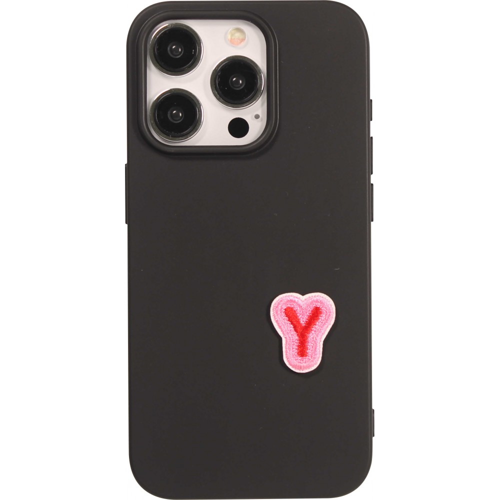 Sticker Aufkleber für Handy/Tablet/Computer 3D gestickt - Mini Lettre Y