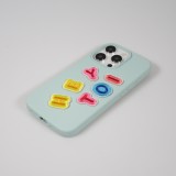 Sticker Aufkleber für Handy/Tablet/Computer 3D gestickt - Mini Lettre Y