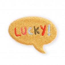 Sticker Aufkleber für Handy/Tablet/Computer 3D gestickt - Lucky