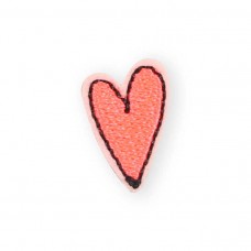 Autocollant sticker pour téléphone/tablette/ordinateur brodé en 3D - Petit coeur