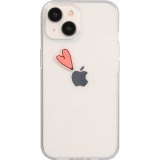 Autocollant sticker pour téléphone/tablette/ordinateur brodé en 3D - Petit coeur