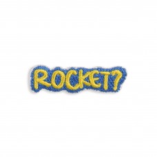 Sticker Aufkleber für Handy/Tablet/Computer 3D gestickt - ROCKET Sticker