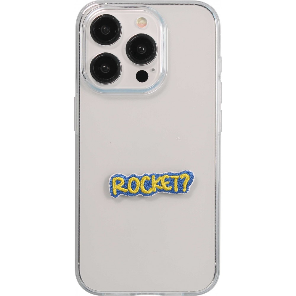 Sticker Aufkleber für Handy/Tablet/Computer 3D gestickt - ROCKET Sticker