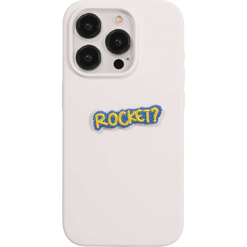 Sticker Aufkleber für Handy/Tablet/Computer 3D gestickt - ROCKET Sticker