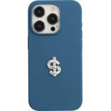 Autocollant sticker pour téléphone/tablette/ordinateur brodé en 3D - Silver Dollar sign