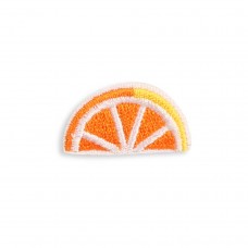 Autocollant sticker pour téléphone/tablette/ordinateur brodé en 3D - Slice of Orange
