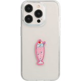 Autocollant sticker pour téléphone/tablette/ordinateur brodé en 3D - Strawberry Ice Cream Drink