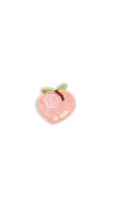 Autocollant sticker pour téléphone/tablette/ordinateur brodé en 3D - Peach