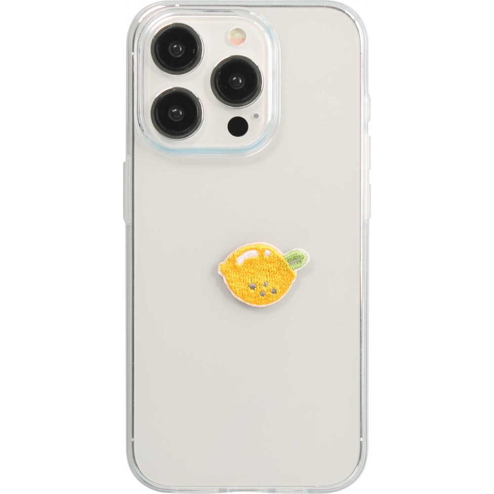 Autocollant sticker pour téléphone/tablette/ordinateur brodé en 3D - Summer Lemon