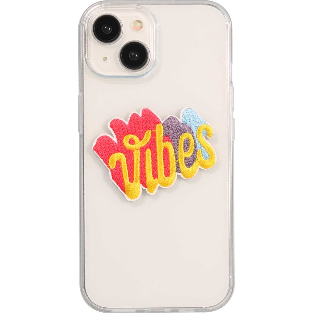 Autocollant sticker pour téléphone/tablette/ordinateur brodé en 3D - Vibes