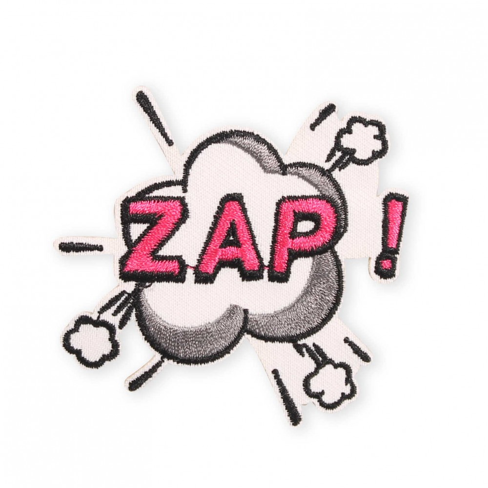 Autocollant sticker pour téléphone/tablette/ordinateur brodé en 3D - ZAP