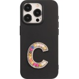 Sticker Aufkleber für Handy/Tablet/Computer 3D Pearls Regenbogen - Buchstabe C