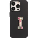 Autocollant sticker pour téléphone/tablette/ordinateur brodé en 3D pearls Rainbow - Lettre I