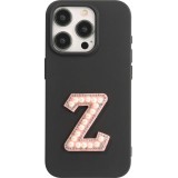 Sticker Aufkleber für Handy/Tablet/Computer 3D Pearls Rosa - Buchstabe Z