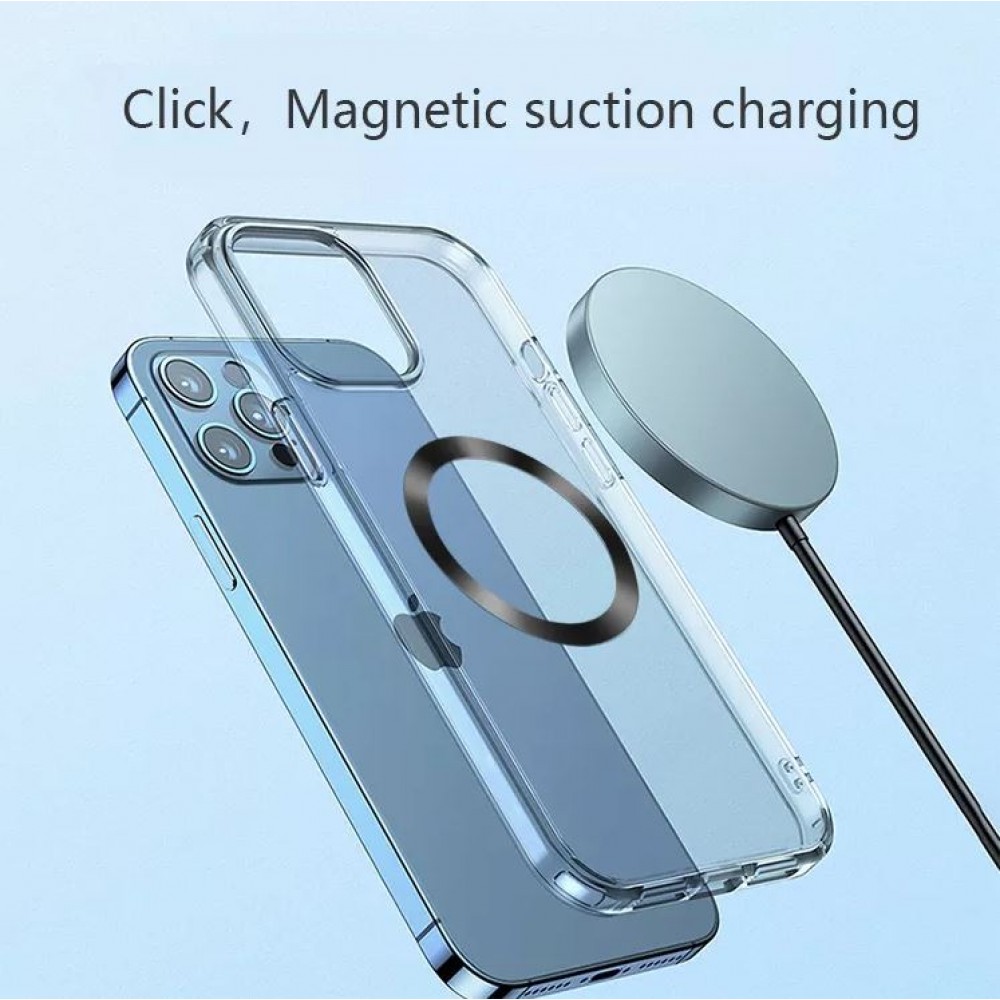 Autocollant universel MagSafe pour coques de smartphones Android & iOS - Noir