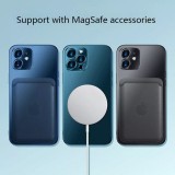 Autocollant universel MagSafe pour coques de smartphones Android & iOS - Noir