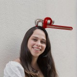 Bandeau serre-tête Halloween déguisement effrayant avec faux sang - Clé à molette rouge