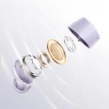 Baseus Bowie E18 Bluetooth 5.3 TWS In-Ear Kopfh&ouml;rer IPX4 mit Ladeetui - Violett