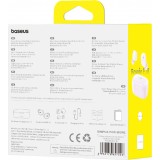 Baseus Bowie E18 Bluetooth 5.3 TWS In-Ear Kopfh&ouml;rer IPX4 mit Ladeetui - Violett