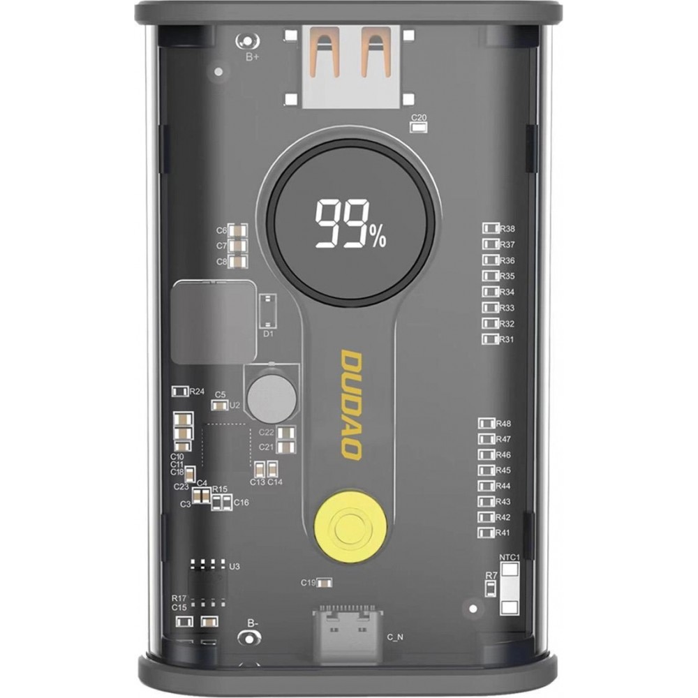 Batterie Externe 10000 mAh USB-C / USB-A 22.5W PD Dudao K16 - Noir