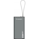 Batterie Externe Power Bank Wozinsky K65+ (65W) 30000mAh 2x USB-C 1x USB-A charge rapide - Noir