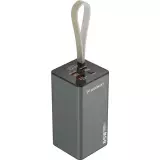 Wozinsky K65+ Power Bank 30000mAh 65W - Externe Batterie mit 2x USB-C und 1x USB-A Schnellladung - Schwarz