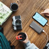 Batterie Externe Power Bank Wozinsky K65+ (65W) 30000mAh 2x USB-C 1x USB-A charge rapide - Noir