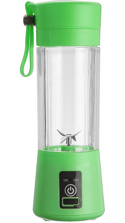 Petit blender portable / mixeur pour smoothies et shakes protéinés (380ml) - Vert