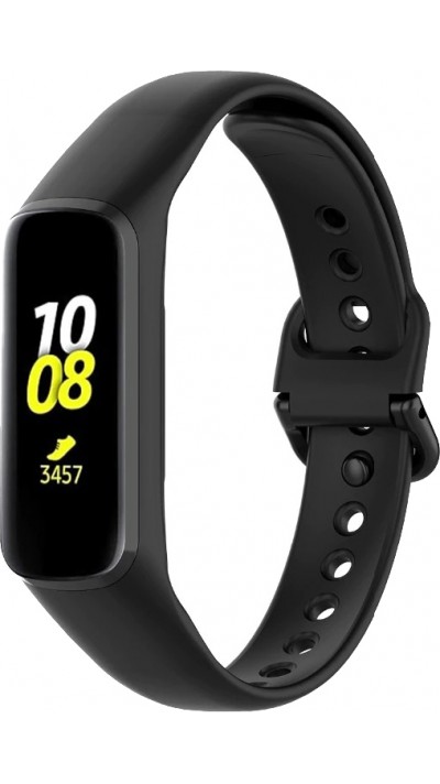 Bracelet de rechange en Silicone - Galaxy Fit2 - Noir