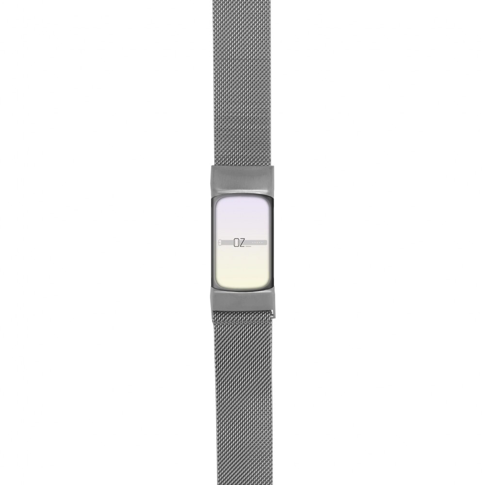 Bracelet milanais en acier (taille L) - Argent - Fitbit Charge 5 / 6