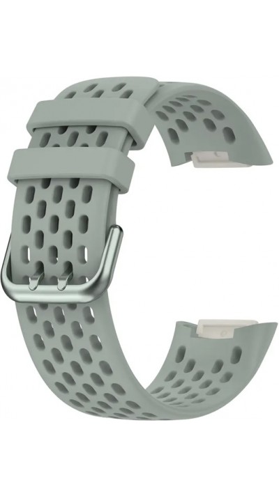 Bracelet silicone Fitbit Charge 5 / 6 SPORTY - Taille universelle - Vert clair