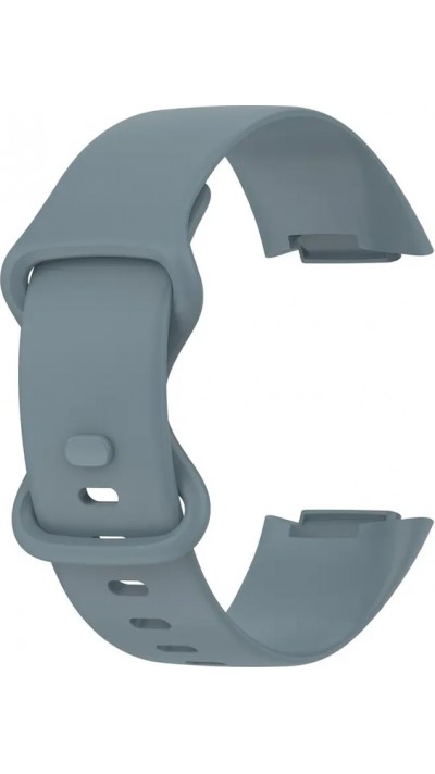 Bracelet silicone Fitbit Charge 5 / 6 - Taille L - Bleu pale - Fitbit Charge 5 / 6