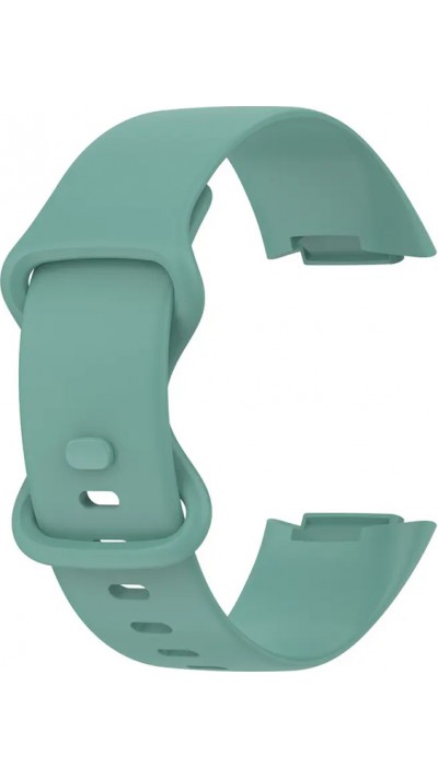 Bracelet silicone Fitbit Charge 5 / 6 - Taille L - Vert - Fitbit Charge 5 / 6