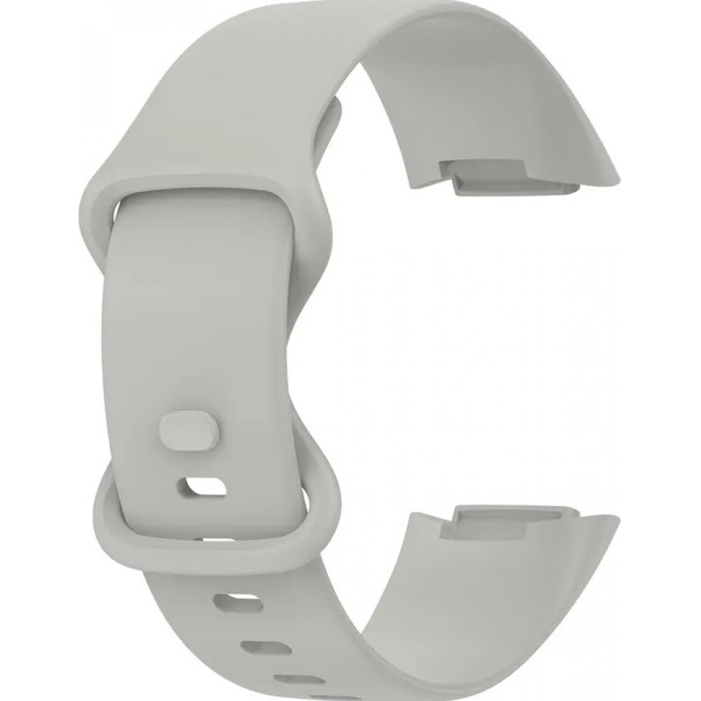 Bracelet silicone Fitbit Charge 5 / 6 - Taille S - Gris - Fitbit Charge 5 / 6
