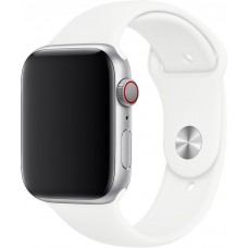 Bracelet sport en silicone blanc - Apple Watch 38/40/41/42 mm