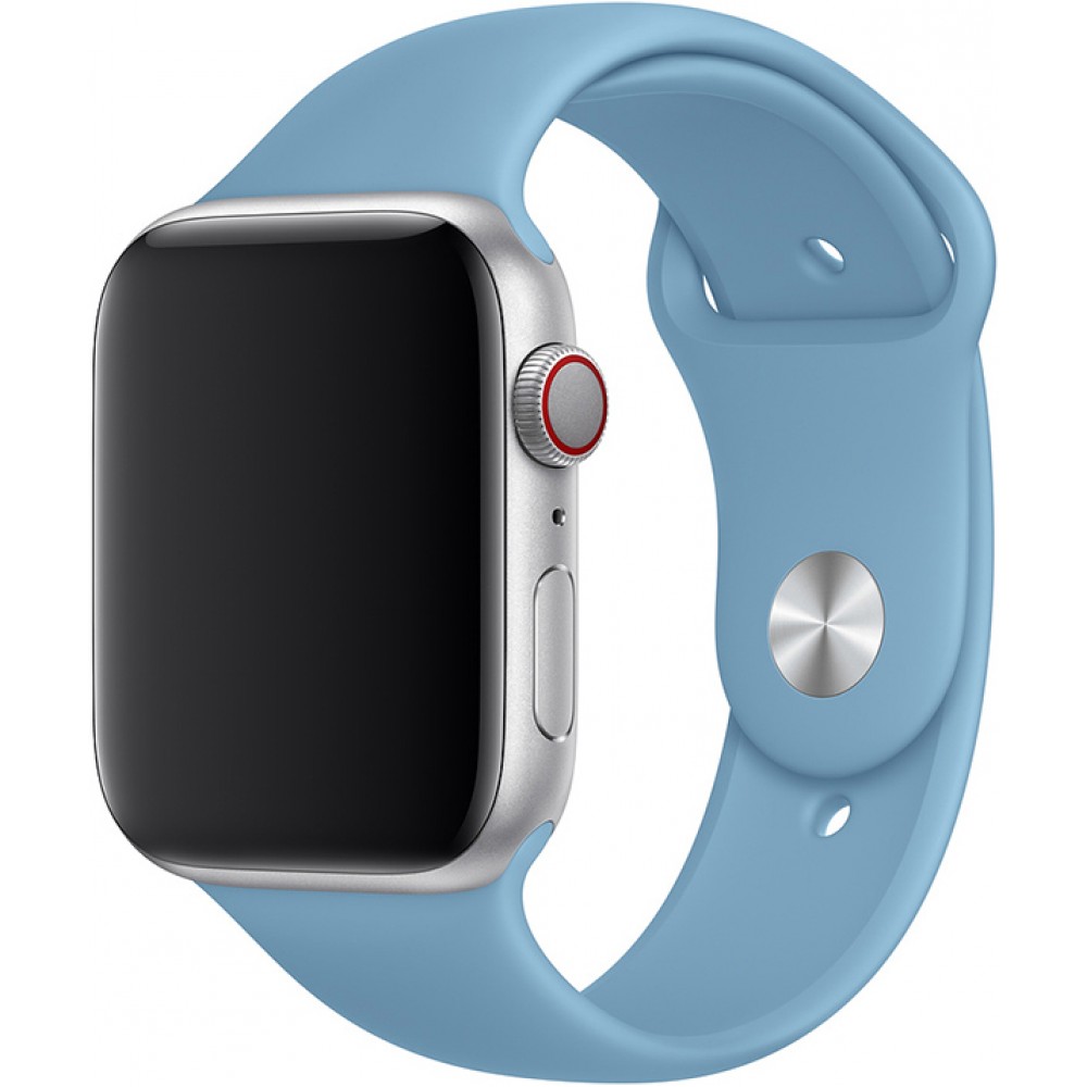 Bracelet sport en silicone bleu clair - Apple Watch 38/40/41/42 mm